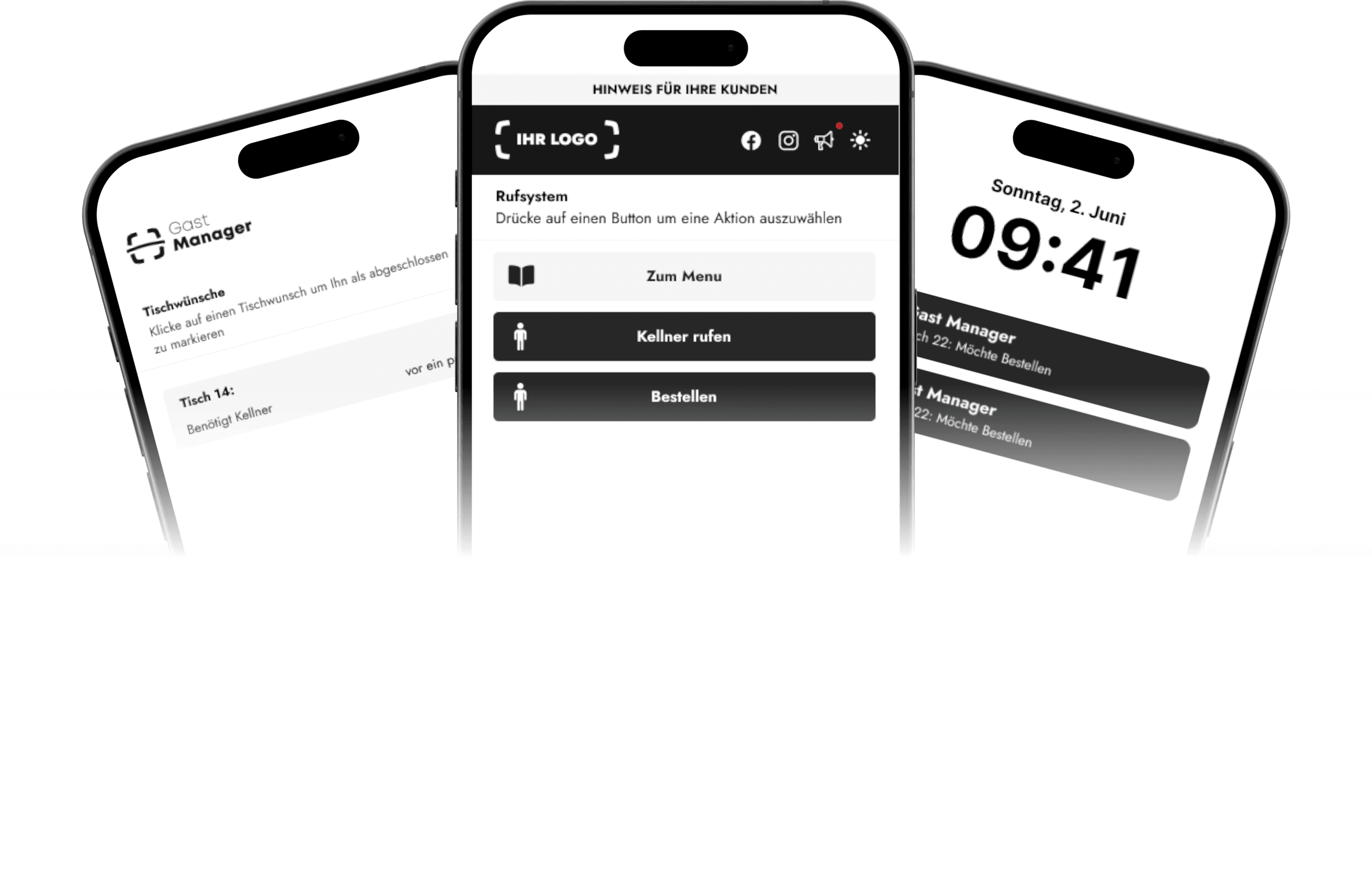 Gast Manager Dashboard